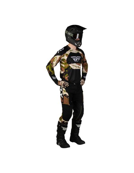 Tenue cross Fly 2027 Evolution DST Hunt - Noir Camouflage