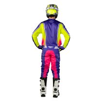 Tenue cross Fly 2027 F-16 Raze - Violet Rouge Jaune 2