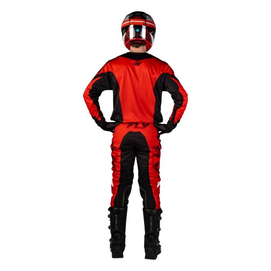 Tenue cross Fly 2027 Kinetic Fade - Rouge Noir Blanc