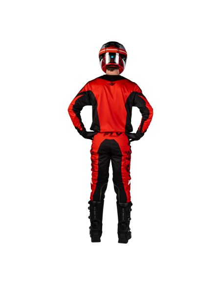 Tenue cross Fly 2027 Kinetic Fade - Rouge Noir Blanc