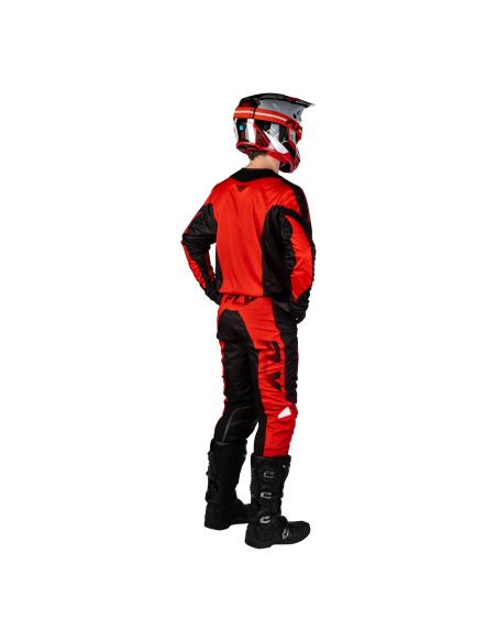 Tenue cross Fly 2027 Kinetic Fade - Rouge Noir Blanc