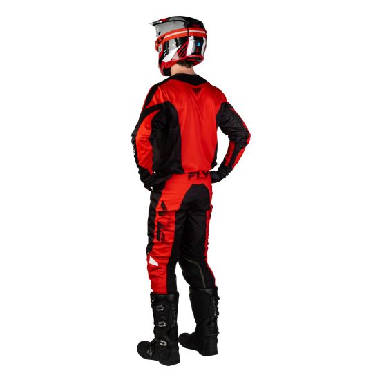 Tenue cross Fly 2027 Kinetic Fade - Rouge Noir Blanc