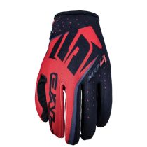 Gants Cross Five MXF4 - Noir Rouge