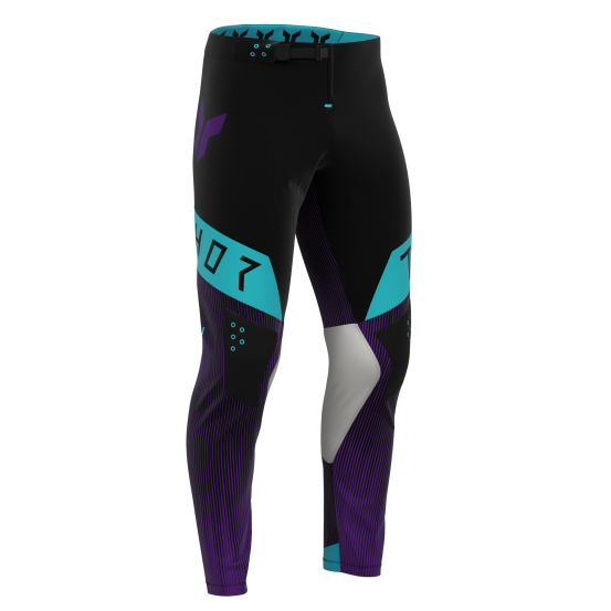 Pantalon cross Thor 2027 Sportmode Vanish - Noir Violet