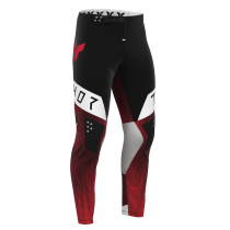 Pantalon cross Thor 2027 Sportmode Vanish - Noir Rouge