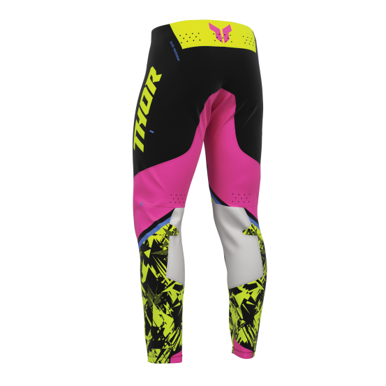 Pantalon cross Thor 2027 Sportmode Punkd - Noir Rose Fuchsia