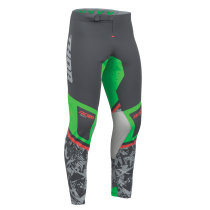 Pantalon cross Thor 2027 Sportmode Punkd - Gris Charcoal Vert