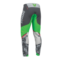 Pantalon cross Thor 2027 Sportmode Punkd - Gris Charcoal Vert 2