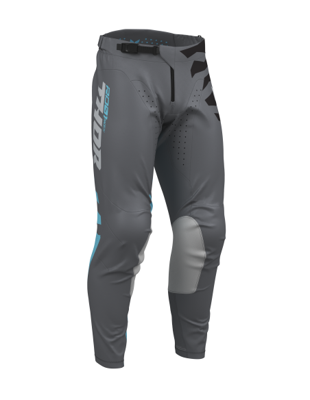 Pantalon cross Thor 2027 Launchmode Shredder - Gris Charcoal Aqua