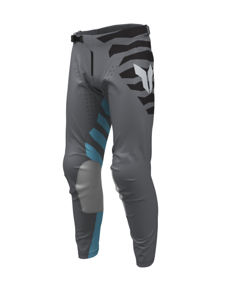 Pantalon cross Thor 2027 Launchmode Shredder - Gris Charcoal Aqua