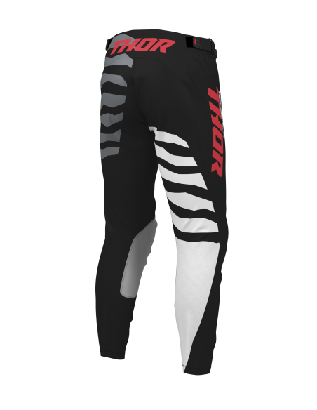 Pantalon cross Thor 2027 Launchmode Shredder - Noir Blanc