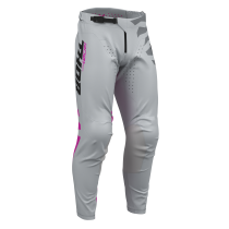 Pantalon cross Thor 2027 Launchmode Shredder - Gris Rose Fuchsia