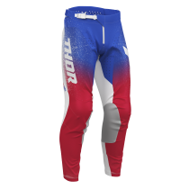 Pantalon cross Thor 2027 Launchmode Air Darkside - Blanc Bleu