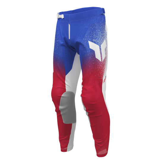 Pantalon cross Thor 2027 Launchmode Air Darkside - Blanc Bleu