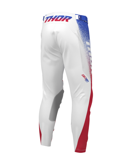Pantalon cross Thor 2027 Launchmode Air Darkside - Blanc Bleu