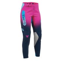 Pantalon cross femme Thor 2027 Sportmode Merge - Bleu Rose Fuchsia