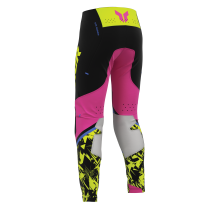 Pantalon cross enfant Thor 2027 Sportmode Punkd - Noir Rose Fuchsia 2