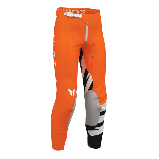 Pantalon cross enfant Thor 2027 Launchmode Shockie - Orange Fluo Noir