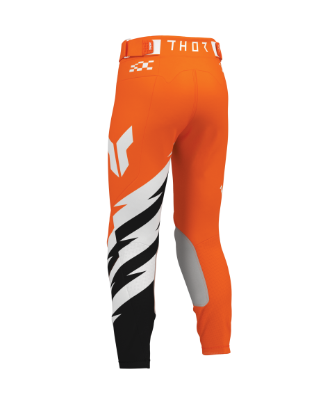 Pantalon cross enfant Thor 2027 Launchmode Shockie - Orange Fluo Noir