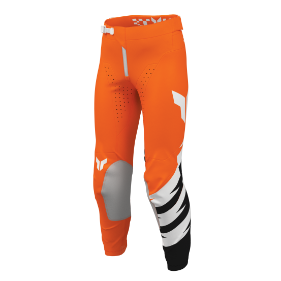 Pantalon cross enfant Thor 2027 Launchmode Shockie - Orange Fluo Noir