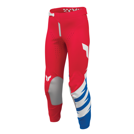 Pantalon cross enfant Thor 2027 Launchmode Shockie - Rouge Bleu
