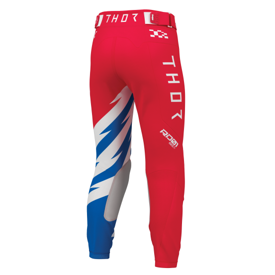 Pantalon cross enfant Thor 2027 Launchmode Shockie - Rouge Bleu