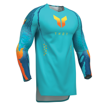 Maillot cross Thor 2027 Sportmode Damascus - Aqua