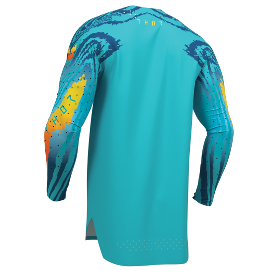 Maillot cross Thor 2027 Sportmode Damascus - Aqua