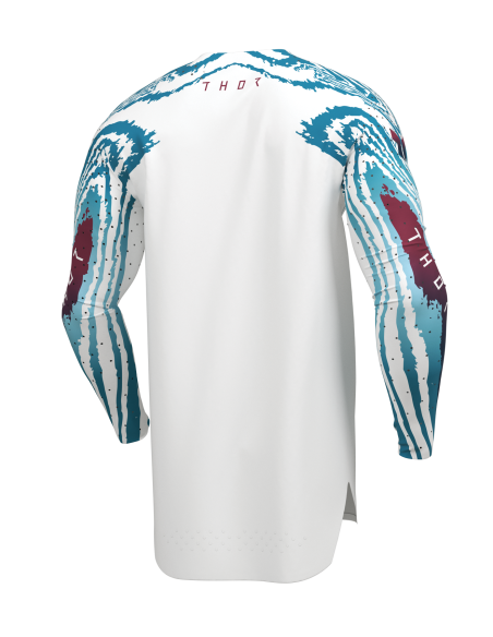 Maillot cross Thor 2027 Sportmode Damascus - Blanc