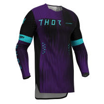 Maillot cross Thor 2027 Sportmode Vanish - Noir Violet