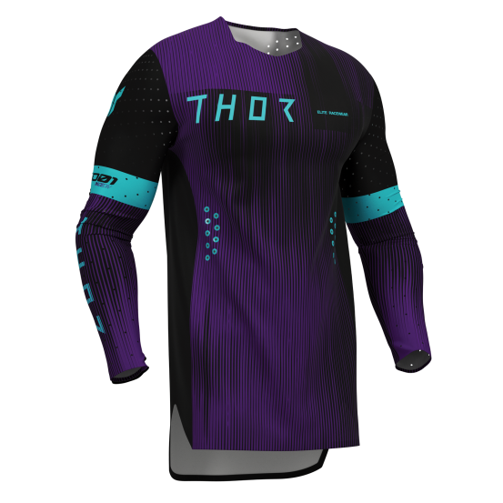 Maillot cross Thor 2027 Sportmode Vanish - Noir Violet