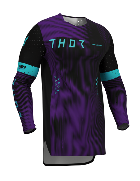 Maillot cross Thor 2027 Sportmode Vanish - Noir Violet