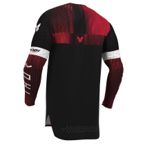 Maillot cross Thor 2027 Sportmode Vanish - Noir Rouge 2