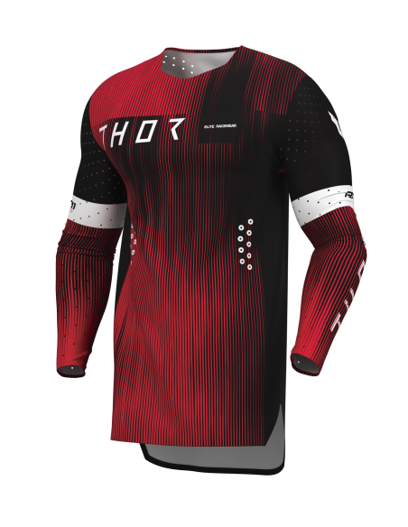Maillot cross Thor 2027 Sportmode Vanish - Noir Rouge