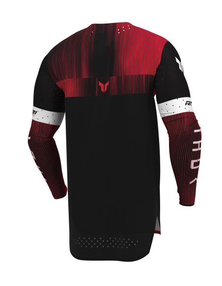 Maillot cross Thor 2027 Sportmode Vanish - Noir Rouge