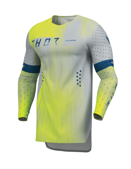 Maillot cross Thor 2027 Sportmode Vanish - Gris Bleu