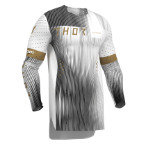 Maillot cross Thor 2027 Sportmode Vanish - Blanc Noir