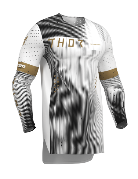 Maillot cross Thor 2027 Sportmode Vanish - Blanc Noir