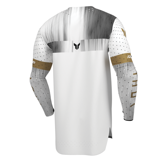 Maillot cross Thor 2027 Sportmode Vanish - Blanc Noir