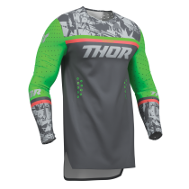 Maillot cross Thor 2027 Sportmode Punkd - Gris Charcoal Vert