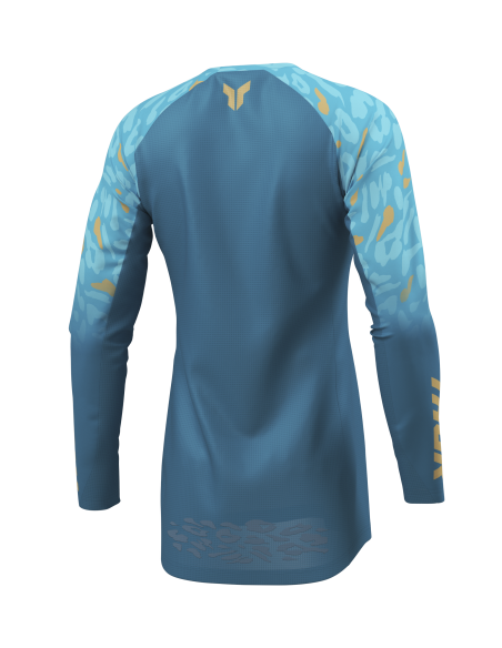 Maillot cross femme Thor 2027 Launchmode Spotted - Vert Starlight