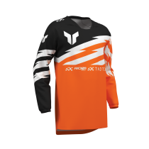 Maillot cross enfant Thor 2027 Launchmode Shockie - Orange Fluo Noir