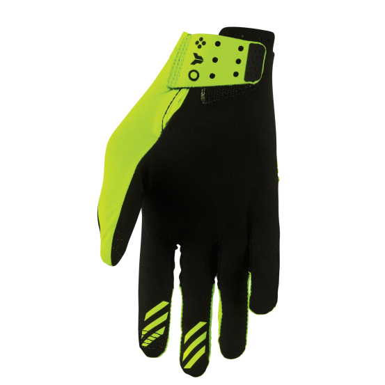 Gants cross Thor Sportmode Iconic - Jaune Acid