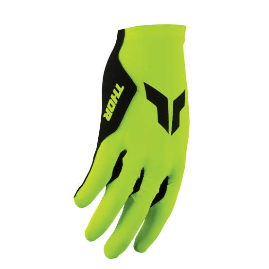 Gants cross Thor Sportmode Iconic - Jaune Acid