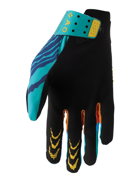 Gants cross Thor Sportmode Damascus - Aqua