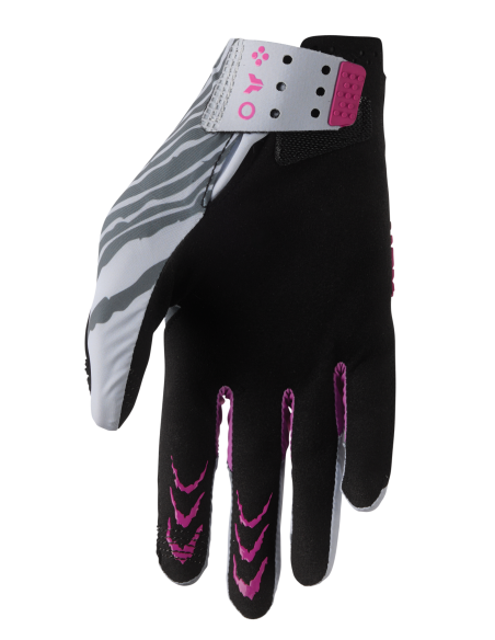 Gants cross Thor Sportmode Damascus - Gris
