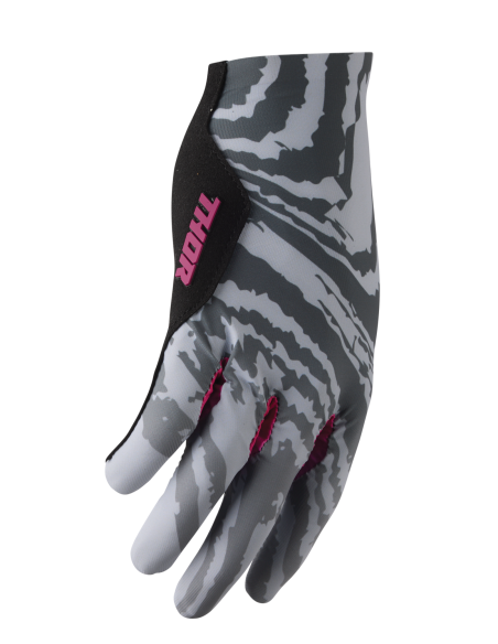 Gants cross Thor Sportmode Damascus - Gris