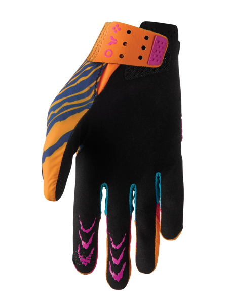 Gants cross Thor Sportmode Damascus - Orange Tangerine