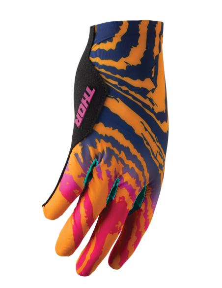 Gants cross Thor Sportmode Damascus - Orange Tangerine