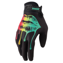 Gants cross Thor Launchmode Lipper - Noir